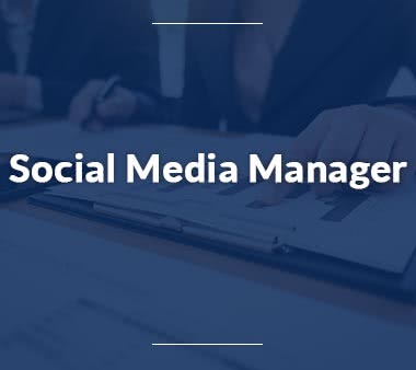 Marketing Manager Social Media Manager