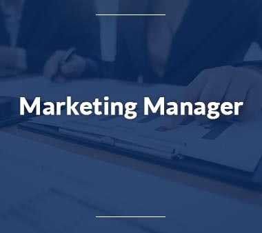 Sales Manager Marketing Manager