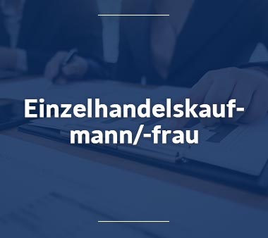 Pädagogische Fachkraft Einzelhandelskaufmann-Einzelhandelskauffrau