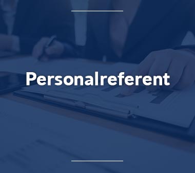 Einkäufer Personalreferent