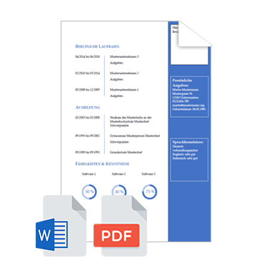 Lebenslauf erstellen Vorlagen Muster