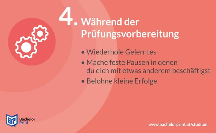 4 Schritt Prüfungsvorbereitung