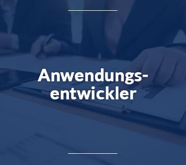 Anwendungsentwickler Ausbildungsberufe