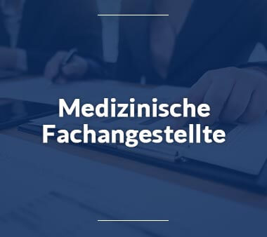 Medizinische Fachangestellte Ausbildungsberufe