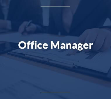 Office Manager Bürojobs
