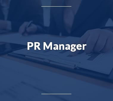 PR Manager Berufe mit Zukunft