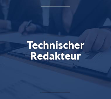 Technischer Redakteur Berufe mit Zukunft