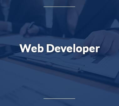 Web Developer Berufe mit Zukunft