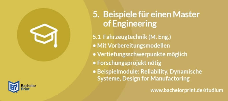 Master of Engineering Zugangsvoraussetzungen NC Studium