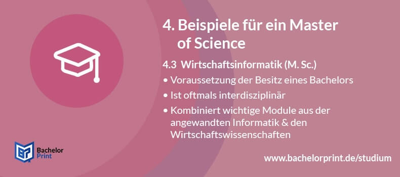 Master of Science Wirtschaftsinformatik