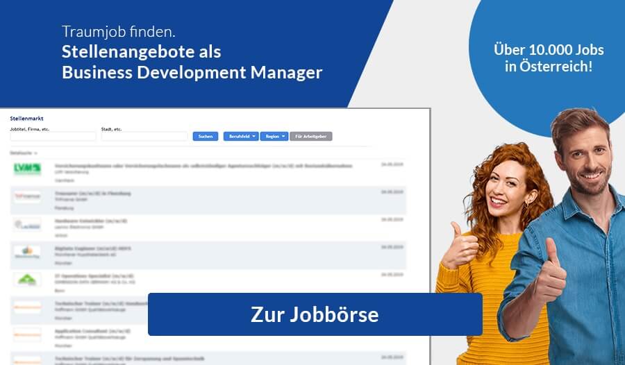 Jobbörse-Business-Development-Manager